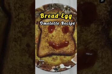Bread Egg Omelette Recipe In Odia || Easy And Healthy Breakfast Recipe..#shorts #trending#shortsfeed