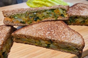 Easy Healthy Veggies Sandwich Recipe #potatosnacks #sandwich #veggies| Potato Sandwich #breadrecipe