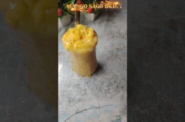 mango sago drink#food #recipe #shorts #short video