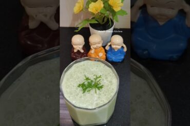 Healthy Summer Drink | Cucumber Buttermilk | Easy Summer Cooler | Neer Mor #shorts #buttermilkrecipe