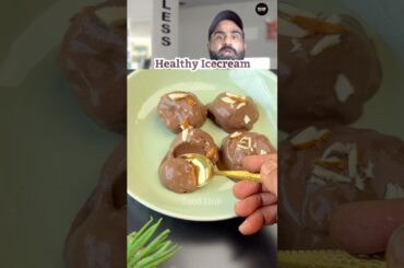 Healthy Chocolate Icecream Recipe #shorts