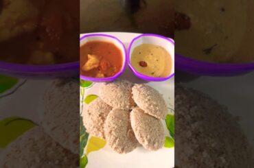 Easy, Simple & Healthy Breakfast recipe: #ragiidly