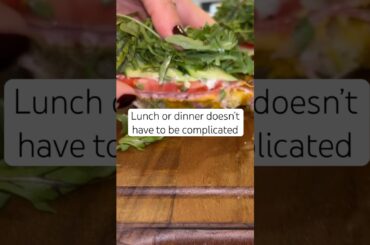 Healthy Rainbow Sourdough Sandwich Recipe | EasyHomemade Lunch Idea #shorts