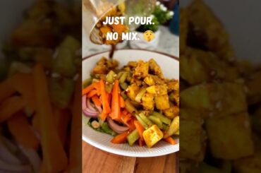 Healthy Paneer Jar Salad | No Soggy Meal Prep Recipe #jarsalad #healthyrecipes #shorts