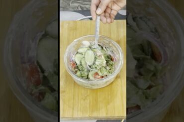 Easy Healthy Salad Recipe #shorts #viral #saladrecipe #fitness