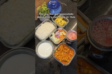 husband's lunch box #food #youtubeshorts #lunchbox #recipe #lunchboxideas #cooking #foodie #lunch