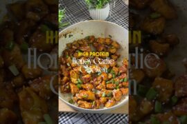 High-Protein Honey Garlic Chicken | Healthy Chicken Recipe for Weight Loss