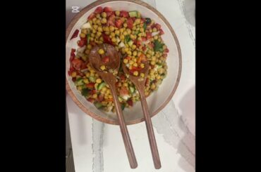 Chickpea (Chana)  Mango Salad- “A burst of sweetness meets nutrition & strength in every bite.”