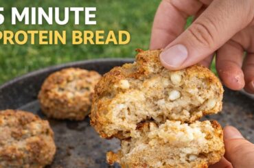 Easy High Protein Bread Recipe (No Yeast, 4 Ingredients)