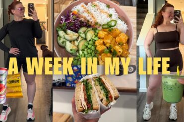 week in my life vlog: entering my running era, healthy meal ideas + advice you probably need to hear