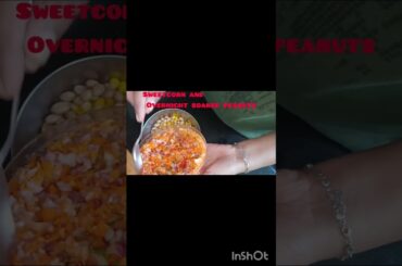 Healthy breakfast #peanutsalad #peanut #corn #healthy #viral #breakfast #viralshorts