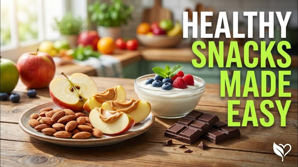 Healthy Snacks Made Easy | Quick & Delicious Recipes for Busy Days (No Guilt!)