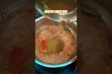 healthy lunch box #healthy #lunchbox #lunchtime #dalchawal #cooking #indianfood #ytshorts