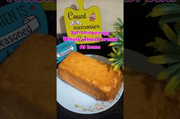 “Homemade Whole Wheat Bread | Easy & Tasty”#shorts #shortsfeed #baking #wholewheatbread #recipe