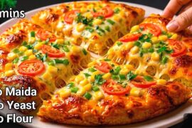 5 Minutes Healthy Pizza Recipe | Tiffin Recipes | Healthy Kids Lunchbox Ideas | Pizza Recipe