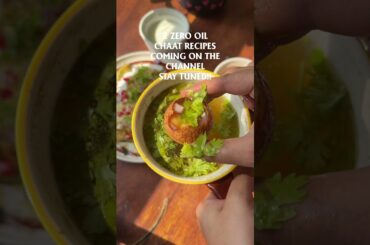 2 ZERO OIL CHAAT RECIPES!!! #recipe #ashortaday #food