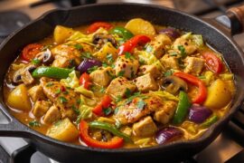 Quick & Easy One-Pan Chicken and Vegetables | Healthy Dinner Recipe
