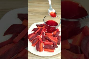 Beetroot + Carrot Soup Recipe | Glowing Skin & Gut Health by Naima Apa #shorts #glowingskin #gut