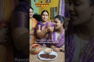 Tasting Post Pregnancy Healthy breakfast Ragi Chapathi #breakfastideas #youtubeshorts #tamilcooking