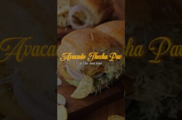 Thecha + Avocado = The Perfect Fusion Snack | Chef Aanal Kotak | #avocado #shorts