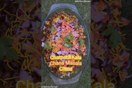 Chatpata Kala Chana Masala Chaat #shortsfeed #shortsvideo #shorts #recipe #cooking #chaat #protein
