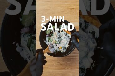 5-Minute Easy Salad Recipe | Healthy Lunch Idea #saladrecipe