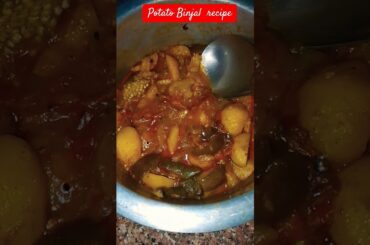 aalu baigan sabji banaye @Imkran01 @bharatzkitchenHINDI @BristiHomeKitchen #trending