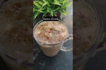 Healthy and refreshing drink for summer- sattu drink#sattudrinkrecipe#drink#healthy#recipe#shorts