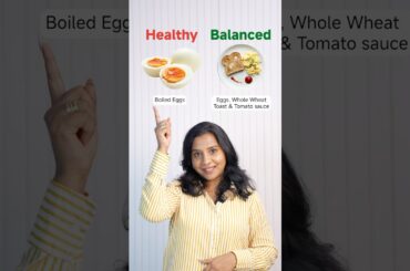 Healthy vs balanced meals for kids