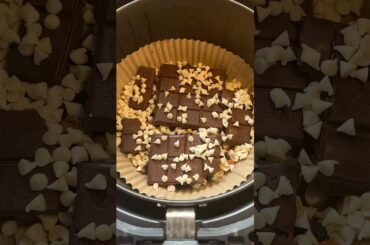 Healthy high protein chocolate Dryfruits snacks Recipe in Air Fryer #shorts #trending #viral