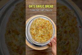 Healthy Oats Garlic Bread | No Maida No Yeast | Quick & Easy Recipe | Edible Creations