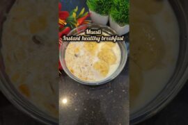 Muesli Recipe|Instant High Protein healthy breakfast #healthyfitbyte #shorts #ytshorts#trending#diet