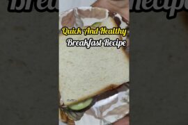 Quick And Healthy Breakfast Recipe || Bread Sandwich Recipe...#shorts #trending #breakfast #recipe