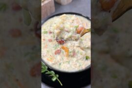 High Protein Weight Loss Quinoa Curd Bowl Recipe improve Gut Health Probiotic Recipe No Rice #shorts