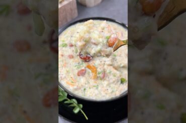 High Protein Weight Loss Quinoa Curd Bowl Recipe improve Gut Health Probiotic Recipe No Rice #shorts