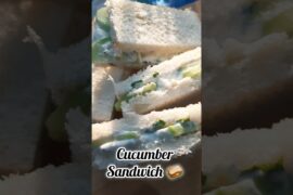 Creamy and Refreshing Sandwich | Cucumber Sandwich | Perfect for Weight-loss #ytshorts #uniquerecipe