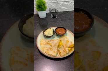 Masala Dosa Recipe/ healthy breakfast recipe #healthyfood #healthyrecipes #lunchbox #dosa #recipe