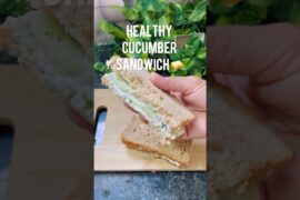 Best Tiffin Recipe: Healthy Cucumber Sandwich in 5 Mins!