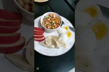 2 minute Chickpeas Salad |Easy Breakfast Salad Recipe #shorts