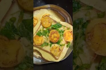 Delicious Healthy Diet Tiffin | Khalle Methi Omelette Sandwich#trending#fitness#food@SHRICSKVLOGS