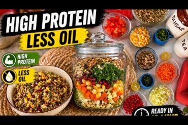 Quick and Healthy Salad Ideas | Kids Lunchbox Recipes | Tiffin Recipes | Moong Matki Salad Recipe