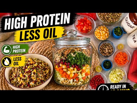 Quick and Healthy Salad Ideas | Kids Lunchbox Recipes | Tiffin Recipes | Moong Matki Salad Recipe