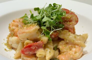 Healthy Shrimp Pasta Dinner Recipe - Come hang while I cook