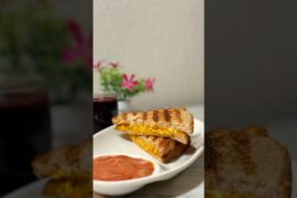 Homemade Healthy Tandoori Paneer Sandwich