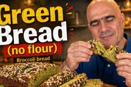 No Flour Bread? Make This Healthy Green Bread at Home