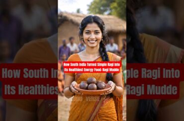How Ancient Wisdom Turned Ragi Into South India's Healthiest Food: Ragi Mudde #shorts #ragimudde