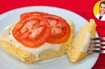 REPLACE BREAD in 3 MINUTES - High FIBER AND PROTEIN! Light, Easy, Fluffy and Delicious