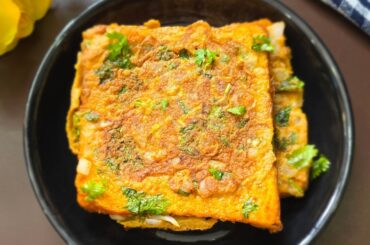 Healthy Bread Omelette | Quick Breakfast in 10-Mins | High Protein Yummy Weight Loss Breakfast Idea