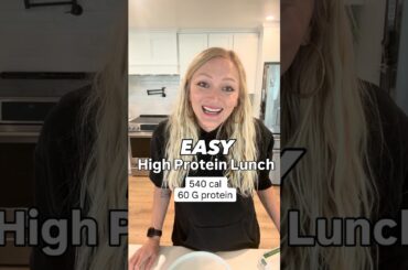 Calorie deificit approved super easy lunch! #mealprep #easylunch #healthylunch #protein #easyrecipe