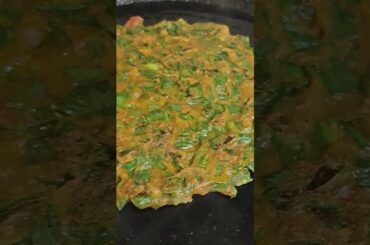 Tasty and Healthy pahadi breakfast recipe pyaz ka cheela#patodi #healthy #breakfast #ytshorts